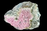 Cobaltoan Calcite Crystal Cluster - Bou Azzer, Morocco #161176-1